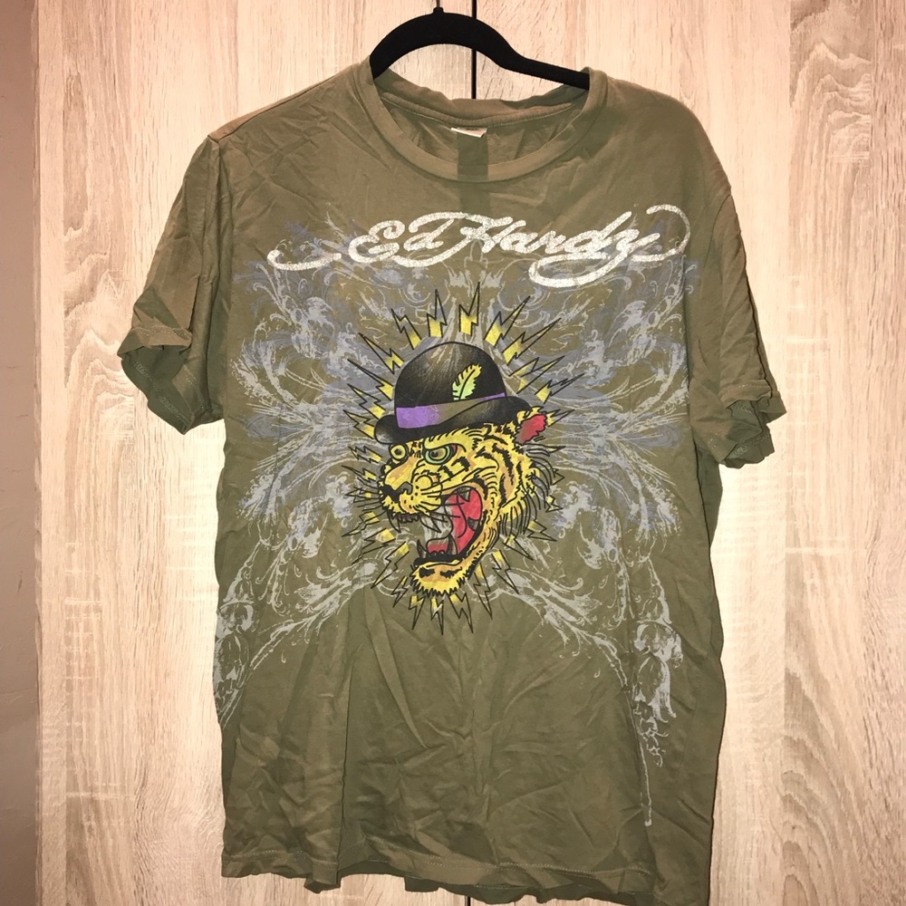 Women’s oversized Ed Hardy Shirt